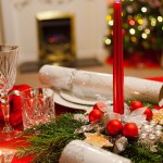 Vánoční dekorace na štědrovečerní stůl